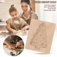 thumbnail image 1 of Oleegame 1PC Cookie Mold DIY Baking Moulds Wooden Cookie Cookie Moulds Embossing Craft Decorative Baking Tools For Christmas Thanksgiving Christmas Kitchen, 1 of 5