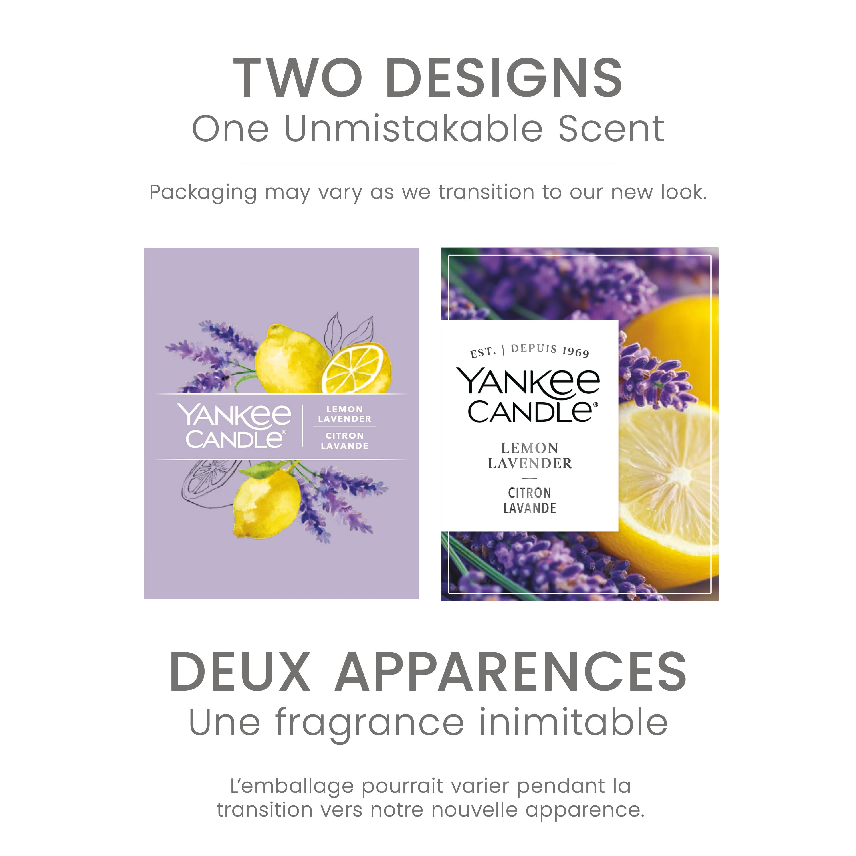 Yankee Candle Medium Perfect Pillar Candle, Lemon Lavender – Scented with up to 115 Hours of Burn Time, Premium Plant Wax Blend for Consistent Long Lasting Scent from First to Last Burn