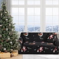 thumbnail image 1 of Sofa Protector, Christmas Printed Sofa Cover Santa Claus Elastic Couch Cover Machine Washable Christmas Theme Red Sofa Slipcover for Living Room Festive Sofa Protector, 1 of 6