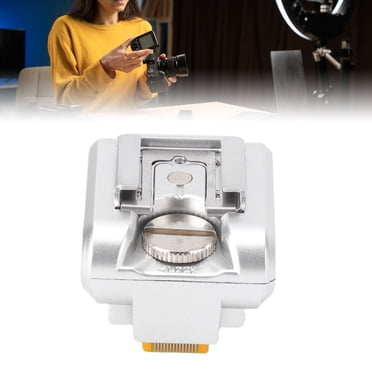 NEX Hot Shoe Adapter Mount for NEX-3C3F3NEX-55N5R5C5T NEX -3/5/7 Series Cameras, Easy Install Knob Camera Flash Mount Accessories