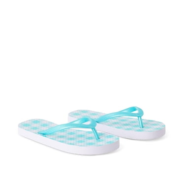 George Girls' Printed Flip Flops