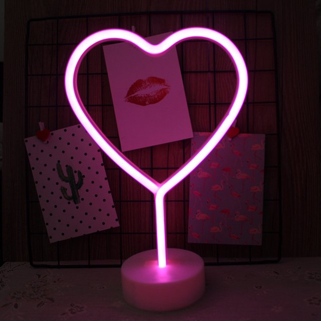 Labymos Cute Design Night Light Beside Lamp 3 * AA Cell Operated USB Powered Portable for Home Decoration Deco Birthday Present Gift