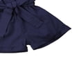 thumbnail image 5 of MesaSe Baby Girl Sleeveless Romper Button Shorts with Belt Jumpsuit, 5 of 5