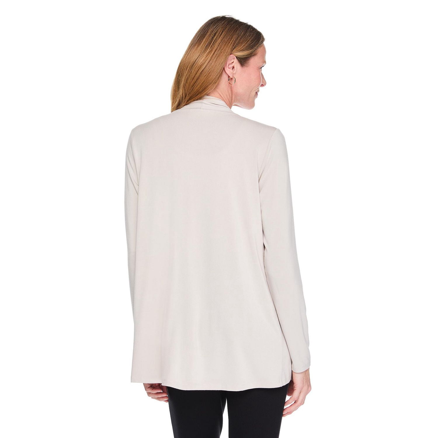 Cardigan avec motif en cascade Karen Scott pour femmes