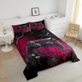 thumbnail image 4 of Erosebridal Video Game Comforter Sets Queen Size,Spider Wed Bedding Queen Comforter Set,Gamepad Room Decoration,Reversible,3Pcs, 4 of 8