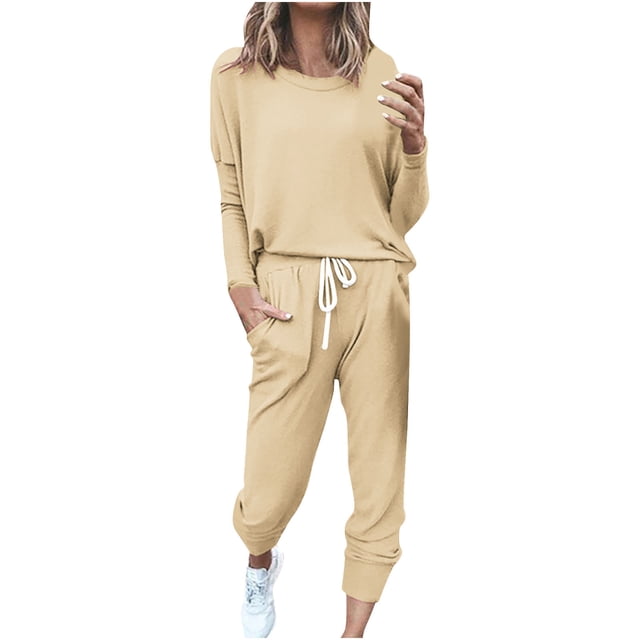 Birdeem Ensemble de Sport à Manches Longues pour Femmes + Pantalon