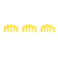 thumbnail image 1 of Decodeary Rubber Practice With Effortless Mute Device Installation yellow 3Set, 1 of 6
