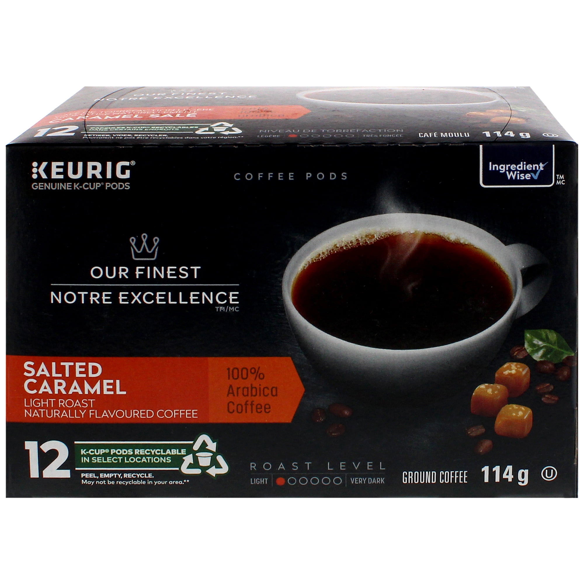 Our Finest Salted Caramel Naturally Flavoured Ground Coffee