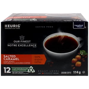 Our Finest Salted Caramel Café naturellement aromatisé