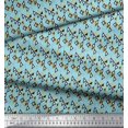 thumbnail image 2 of Soimoi Rayon Fabric Dot & Triangle Shirting Decor Fabric Printed Yard 56 Inch Wide, 2 of 3