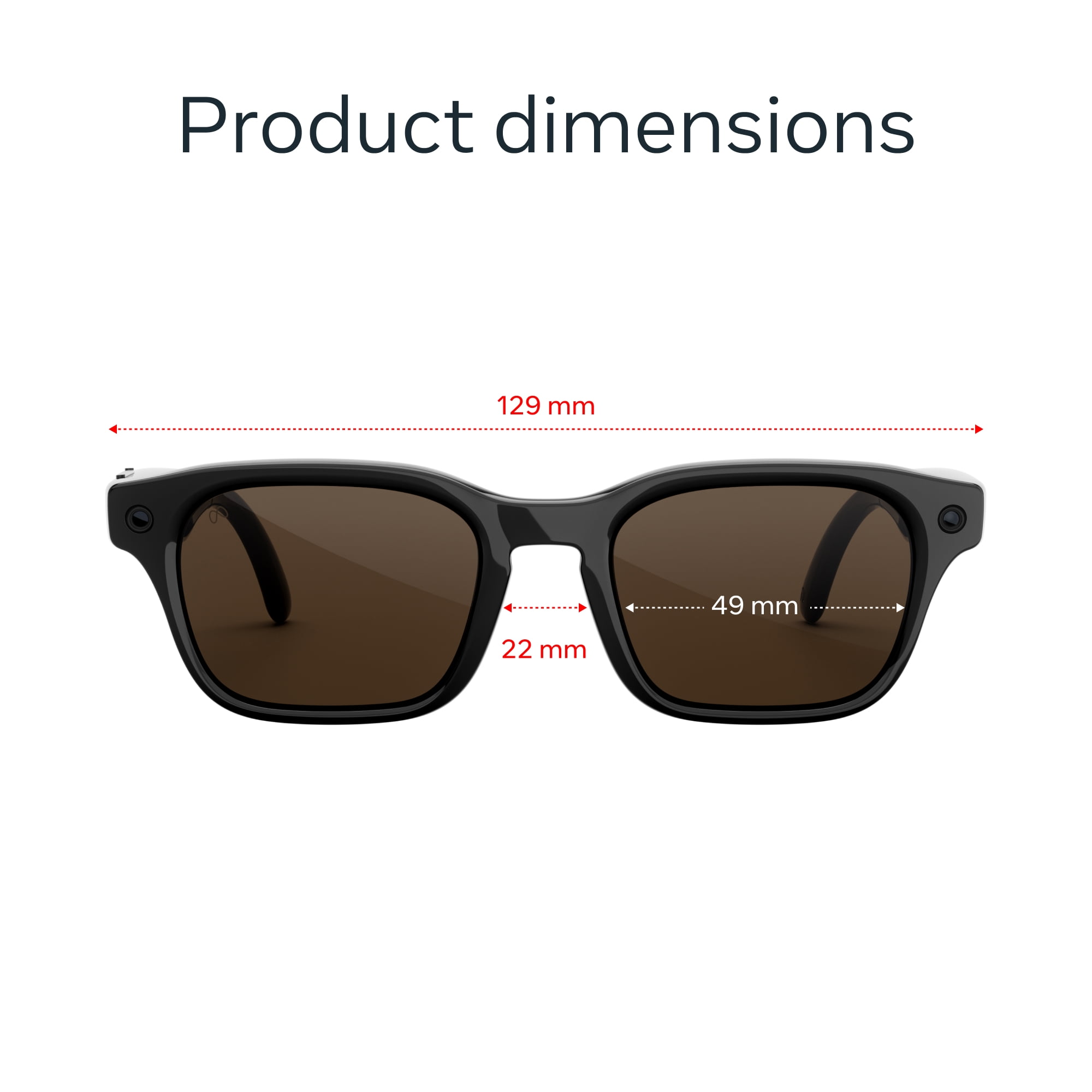 Meta Adventurer Classic Black, Brown Lens