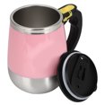 thumbnail image 3 of Water Cup Milk Coffee Stirring Mug, Stainless Steel Electric USB Charging Self Mixing 400ML Capacity, 3 of 8