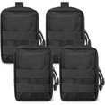 thumbnail image 1 of 4-pack Molle Pouch Tactical Utility Edc Waist Bag Pack, 1 of 5