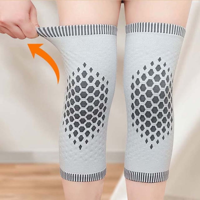 LSLJS Matrix Heat Warm Old Cold Leg Winter Knee Pads, Suitable For Outdoor Sports To Keep Warm, Knee Pads