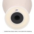 thumbnail image 3 of 21”” Cork Canvas Block Head Mannequin Head Wig Display Styling Head Manikin Canvas Head”, 3 of 7