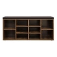 thumbnail image 4 of VASAGLE Banc à Chaussures, Banc de Rangement, Banc Porte-Chaussures, 10 Compartiments, Brun Rustique et Brun ULHS10BX, 4 of 6