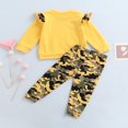 thumbnail image 2 of Baby Boys 2PCS Pants Sets Long Sleeve Round Neck Sweatshirt Tops Solid Color Pants Sets, 2 of 6