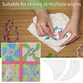 thumbnail image 2 of 2-Pack Twisted Templates, Acrylic Quilting Templates for Apprentices Diy Quilting Sewing Crafts Embroidery, 2 of 4