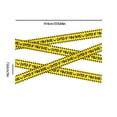 thumbnail image 3 of Yellow Warning Tape Plastic Halloween Scene Decoration With Skull Ghost Pattern For Party Supplies Layout Props Isolation Decor Strip Set Of 2 Rolls A, 3 of 6
