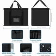 thumbnail image 4 of Soft Cooler Bag, 40L Large Cooler Bag, Grocery Bags, Picnic Bag, Thermal Food Delivery Bag, Insulated Bag, Cooler Bag, 4 of 5