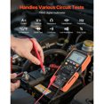 thumbnail image 2 of KFFKFF Digital Multimeter, 6000-Count TRMS DC/AC Voltmeter Current Tester, Auto-Ranging Multimeter, 2 of 9