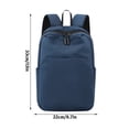 thumbnail image 2 of Canada Day Kcavykas Back to School Season,Leisure Solid Color Backpack Outdoor Travel Light Small Backpack Trend Men's Solid Color Backpack, 2 of 5