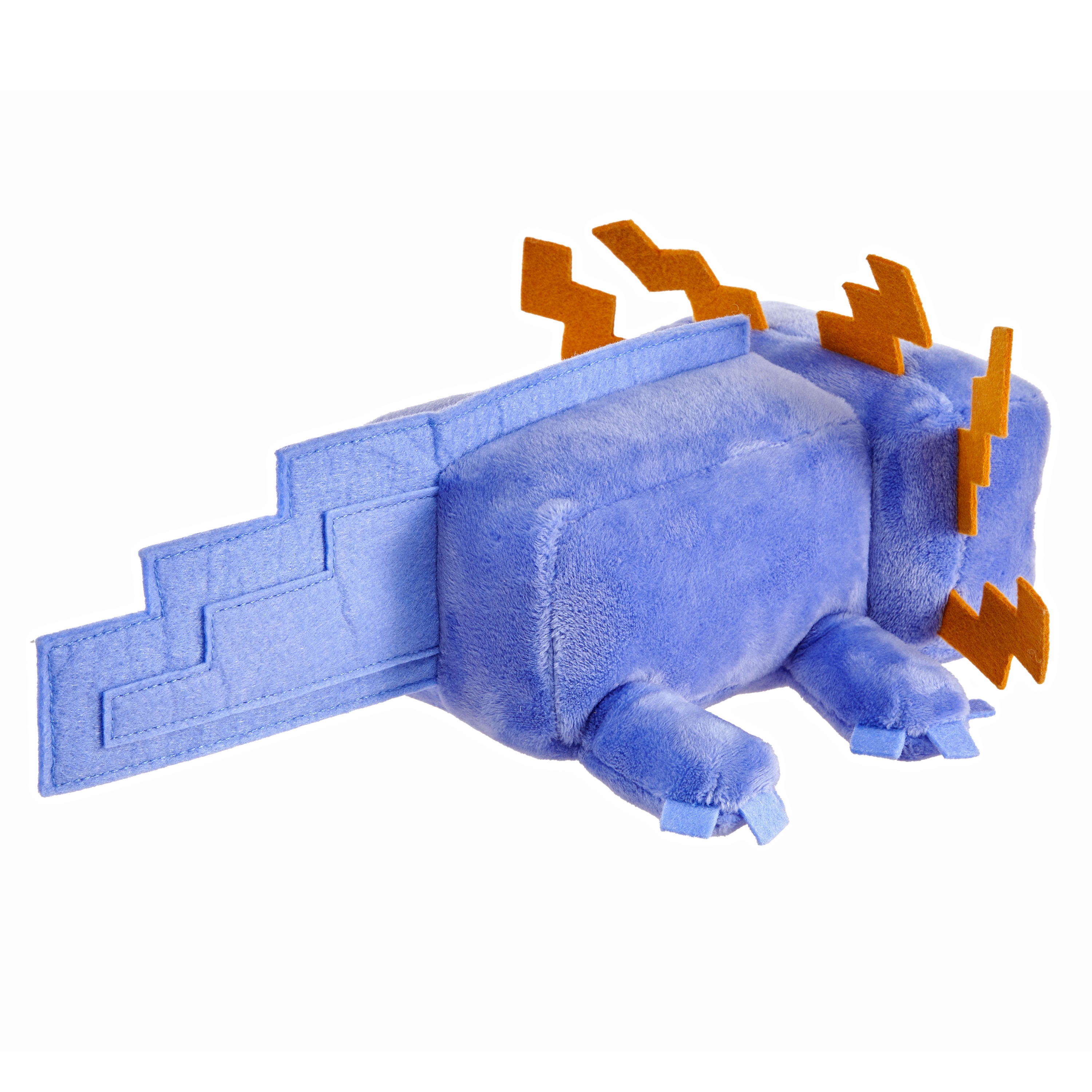 Minecraft Peluche de base 20,32 cm Axolotl bleu, de collection