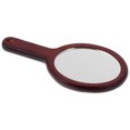 thumbnail image 3 of Handheld Makeup Mirror Portable Wooden Mirror Creative Cosmetic Mirror, 3 of 8