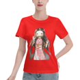 thumbnail image 1 of T-Shirt Basique à Manches Courtes pour Femmes Demon Slayer Blade Nidouzi, 1 of 6