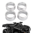 thumbnail image 2 of Rise Suspension Lift Spacer Kit For CAN AM Bombardier Outlander 650 800 ATV Silver, 2 of 5