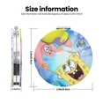 thumbnail image 3 of Zufioo SpongeBob SquarePants Miroir de Maquillage Portable de Poche, Miroir de Beauté Pliable à Main Grossissant Adapté pour Portefeuille Sac à Main pour Femmes-Forme Ronde, 3 of 9
