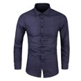 thumbnail image 1 of Chemises pour Hommes Chemise Formelle à Imprimé Coloré Manches Longues Col Rabattu Blouse Chemise, 1 of 1