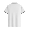thumbnail image 3 of EOYWHK T-Shirts pour Hommes 4TG Compression Ajustée Chemise de Golf Col Rabattu Manches Courtes Couleur Unie Blouse de Bureau Liquidation, 3 of 3