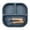 I, variant on MKHSQHDG Today's Deals Silicone Divided Tableware Set for Dining Table Food Serving Tray with Utensil Holder Durable Kitchen Dish for Meals