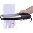 thumbnail image 3 of JHIJHOO Portable Handheld Strip Cut Shredder with USB Cable, Silver, 3 of 5