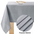 thumbnail image 3 of Unique Bargains Tablecloth Dining Table Cover Protector for Indoor, 3 of 9