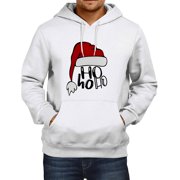 VJATTWR Merry Sweatshirt Men Get it Fast Christmas Hoodies for Men 2024 Red Glasses with Santa Hats Graphic Sweatshirts Pullover Sweater Winter Clothes