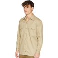 thumbnail image 2 of Dickies Chemise de Travail à Manches Longues pour Homme, G, Kaki, 2 of 2