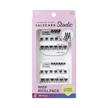 KISS Falscara Case Multipack 01, Natural, Lash Clusters