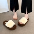 thumbnail image 1 of Cameland Women's Versatile Sweet And Cool Letter Thick Sole Height-Enhancing Multi-Color Fall And Winter Home Slippers, 1 of 9