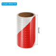 thumbnail image 2 of Unique Bargains Reflective Tape, 6 Inch x 10 Ft Waterproof Safety Adhesive Tape for Trailers, Red White, 2 of 6