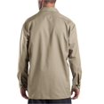 thumbnail image 4 of Dickies Mens Long-Sleeve Work Shirt, XL, Desert Sand, 4 of 5