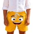thumbnail image 1 of Swim Trunks for Boys Toddler Solid Color Print Breathable Shorts with Pocket 1Pc, 1 of 7