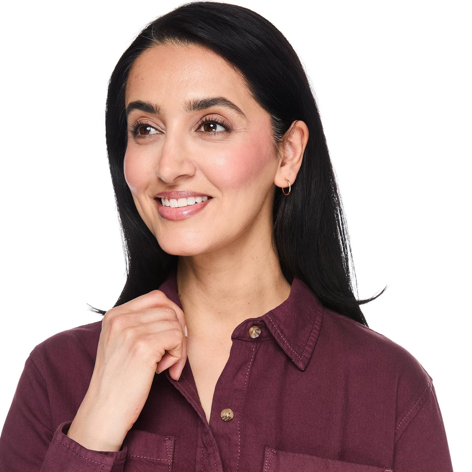 Robe-chemise en denim lavé Iyla pour femmes