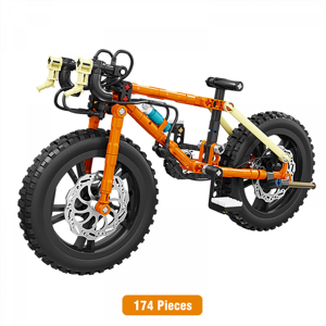 Motorcycle Building Set, Mountain Bike Building Blocks Set for Adults Home Decor & Kids 8-12 Gifts-174Pieces