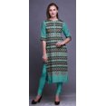 thumbnail image 2 of Bimba Straight Tunic Dresses for Women PrintedKurtiSummer Kurta, 2 of 6