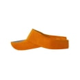 thumbnail image 2 of Visière de Sport Solide Ajustable, Orange, 2 of 2