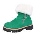 thumbnail image 1 of Womens Snow Boots Womens Winter Boots Large Size Warm Fashion Short Boots Fall and Winter Style, 1 of 9