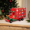 thumbnail image 1 of Northlight Advent Calendar Storage Truck Christmas Decoration - 14" - Red, 1 of 6