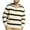 Blanc, variante sur Grrvtrz Chandails à Capuche pour Hommes en Tricot, Cardigan à Fermeture Éclair Complète, Tissu de Qualité Supérieure, Fermeture Éclair Bidirectionnelle, Manteau Chandail Décontracté à Rayures avec Poches